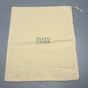 Eileen Fisher Organic Cotton Dust Bag in Cream